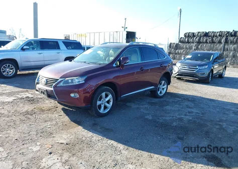 2013 Lexus Rx 350 z USA, uszkodzony, nr VIN 2T2BK1BA2DC199445